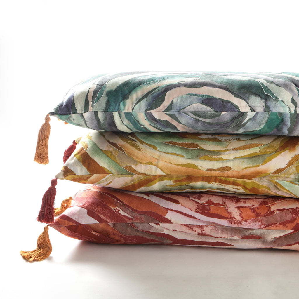 Shop Bhoomiroot Silk Lumbar Cushion